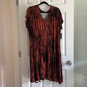 Torrid Dress NWT Black/Orange